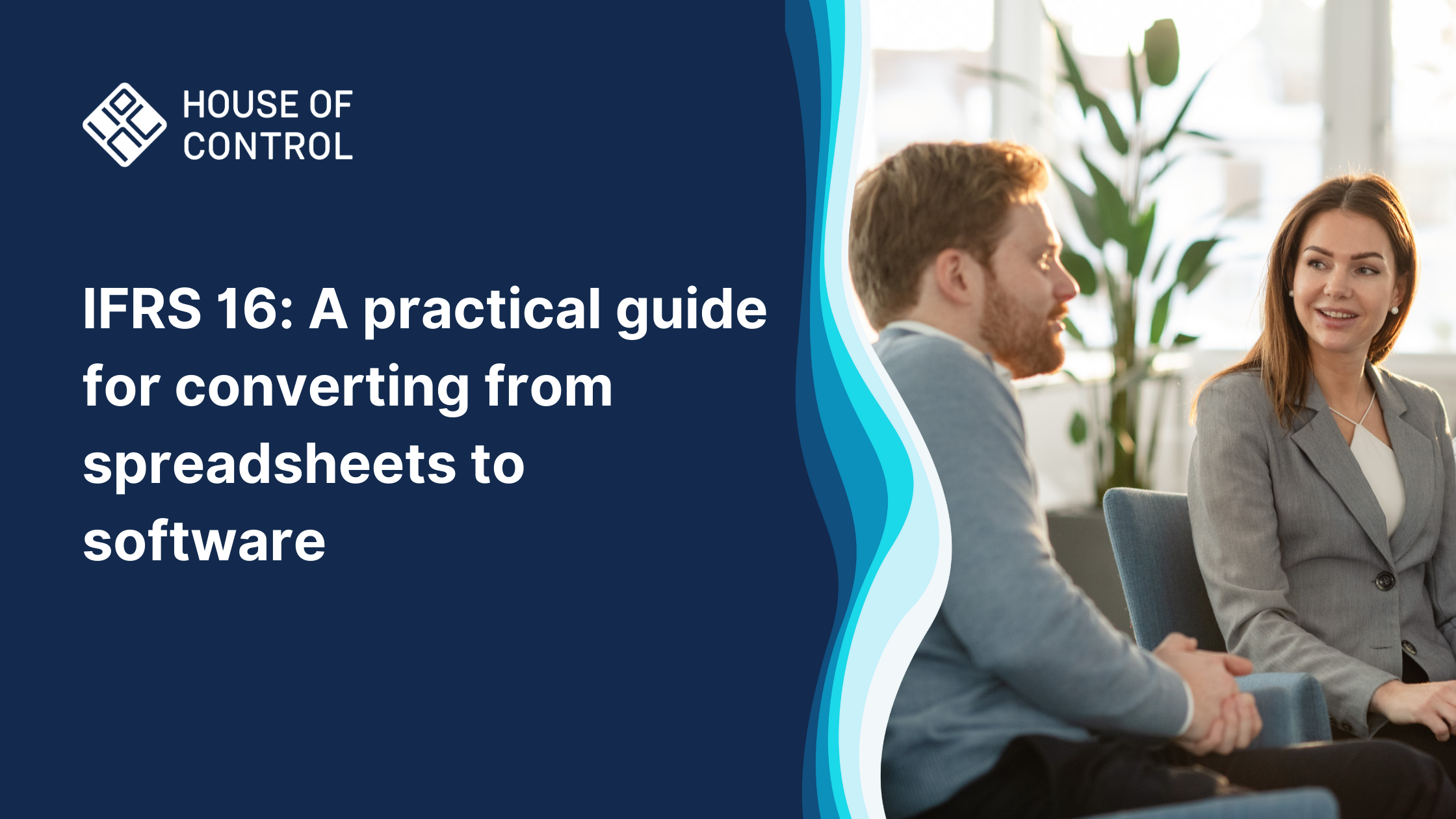 Diagram showing six steps to successful IFRS 16 reporting with lease accounting software.